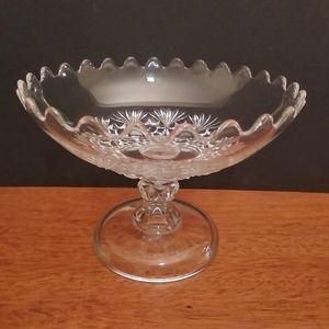 Rosette and palms compote